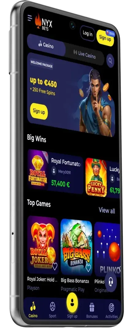 nyxbets mobile